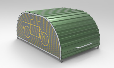 Cargo Bike Storage Enclosure