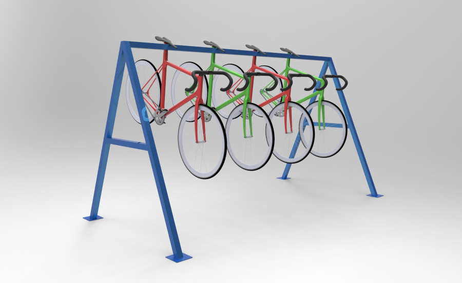 Bike frame rack sale