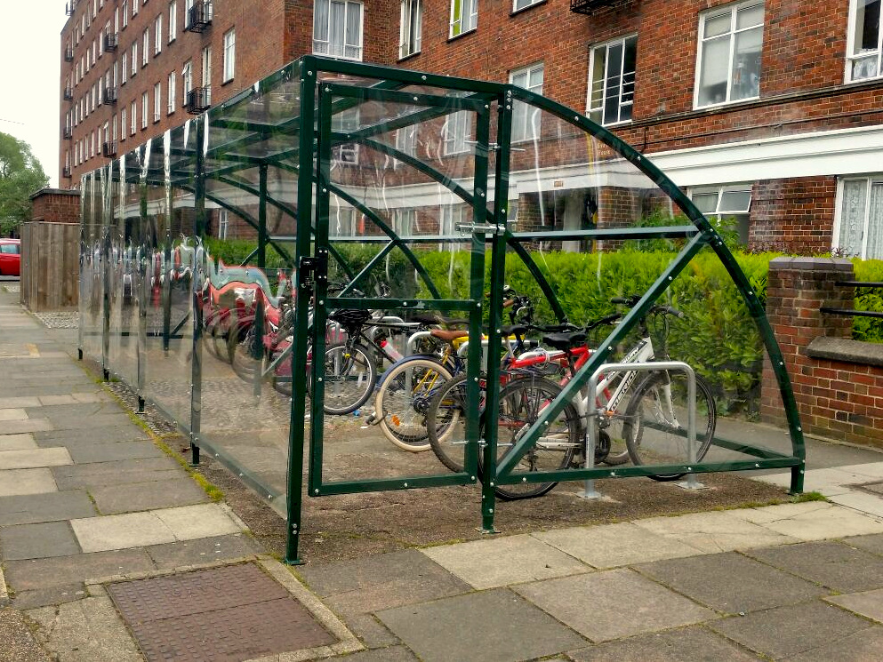 Extended Front Cycle Enclosure